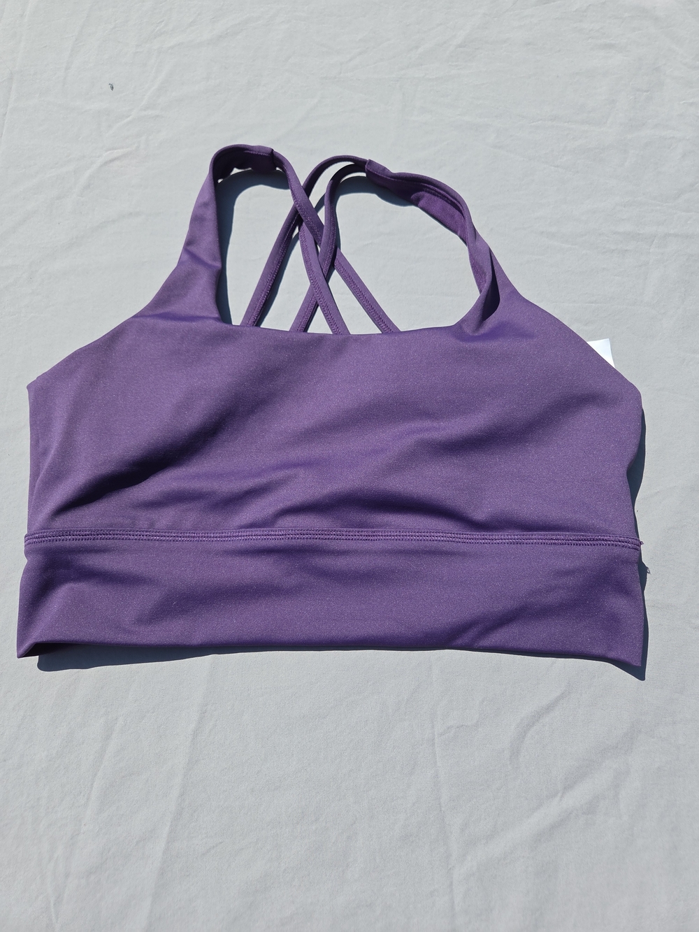 Constantly Varied Gear Purple Longline Sports Bra M EUC